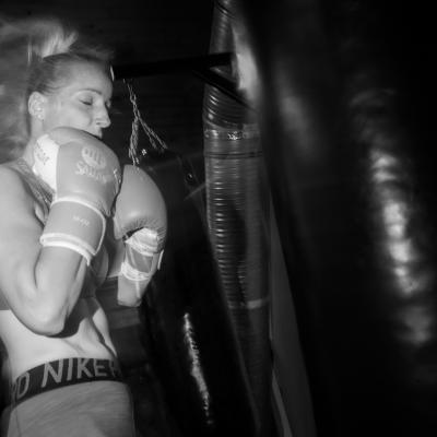 Anita at the Local Fight Club - 0043
