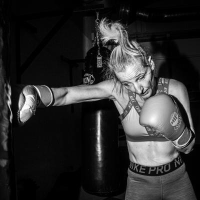 Anita at the Local Fight Club - 0067